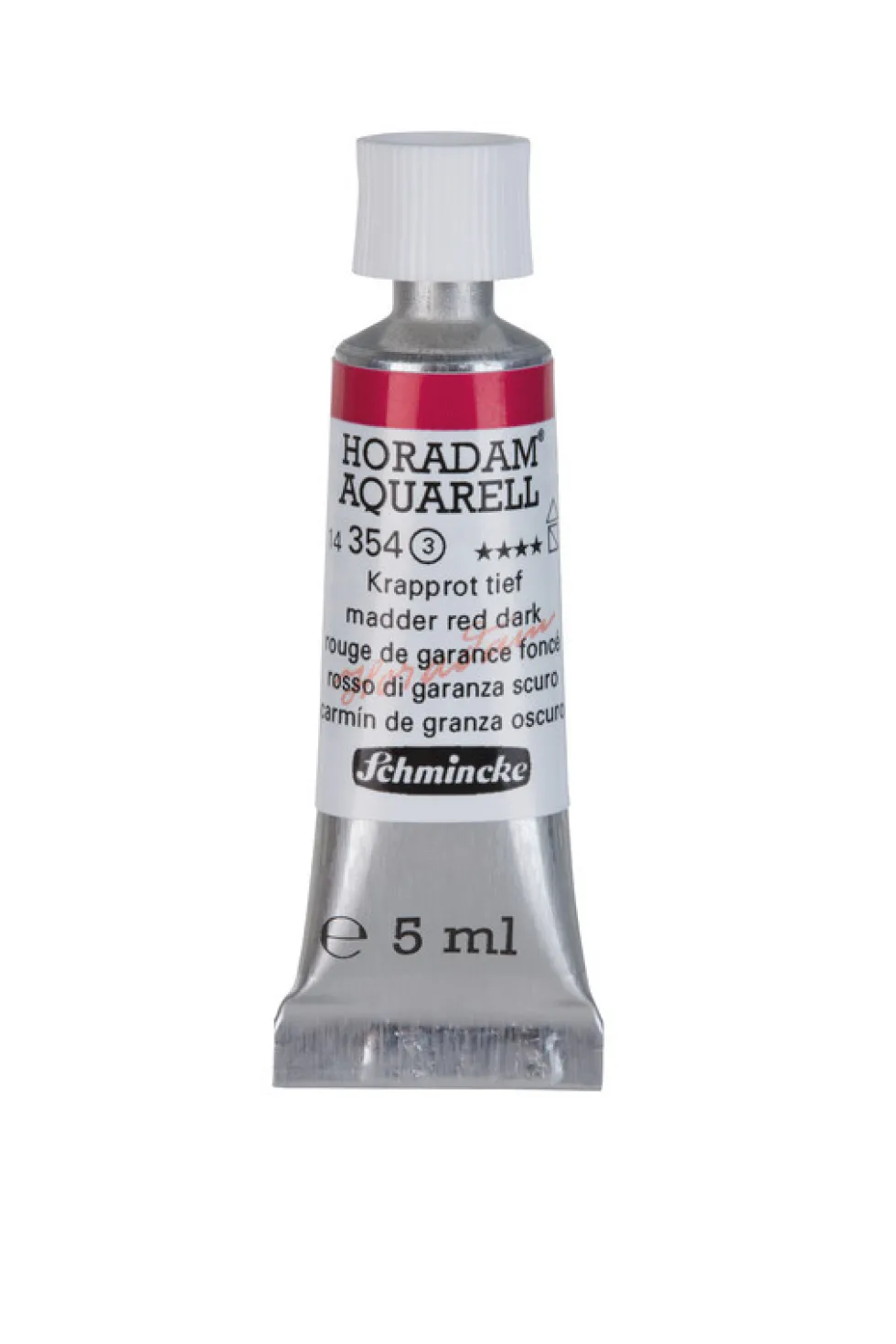Farba akwarelowa Horadam Aquarell - Schmincke - 354, Madder Red Dark, 5 ml