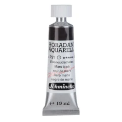 Farba akwarelowa Horadam Aquarell - Schmincke - 791, Mars Black, 15 ml