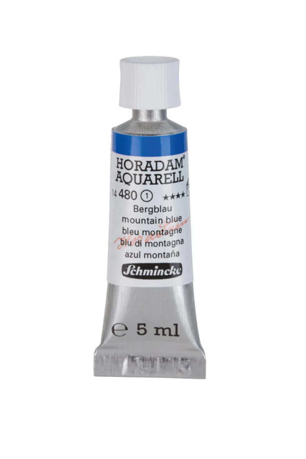 Farba akwarelowa Horadam Aquarell - Schmincke - 480, Mountain Blue, 5 ml