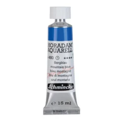 Farba akwarelowa Horadam Aquarell - Schmincke - 480, Mountain Blue, 15 ml