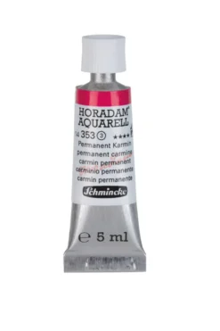 Farba akwarelowa Horadam Aquarell - Schmincke - 353, Permanent Carmine, 5 ml