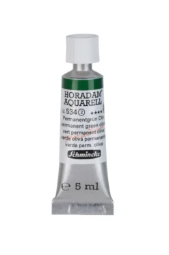 Farba akwarelowa Horadam Aquarell - Schmincke - 534, Permanent Green Olive, 5 ml
