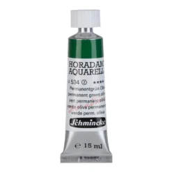Farba akwarelowa Horadam Aquarell - Schmincke - 534, Permanent Green Olive, 15 ml