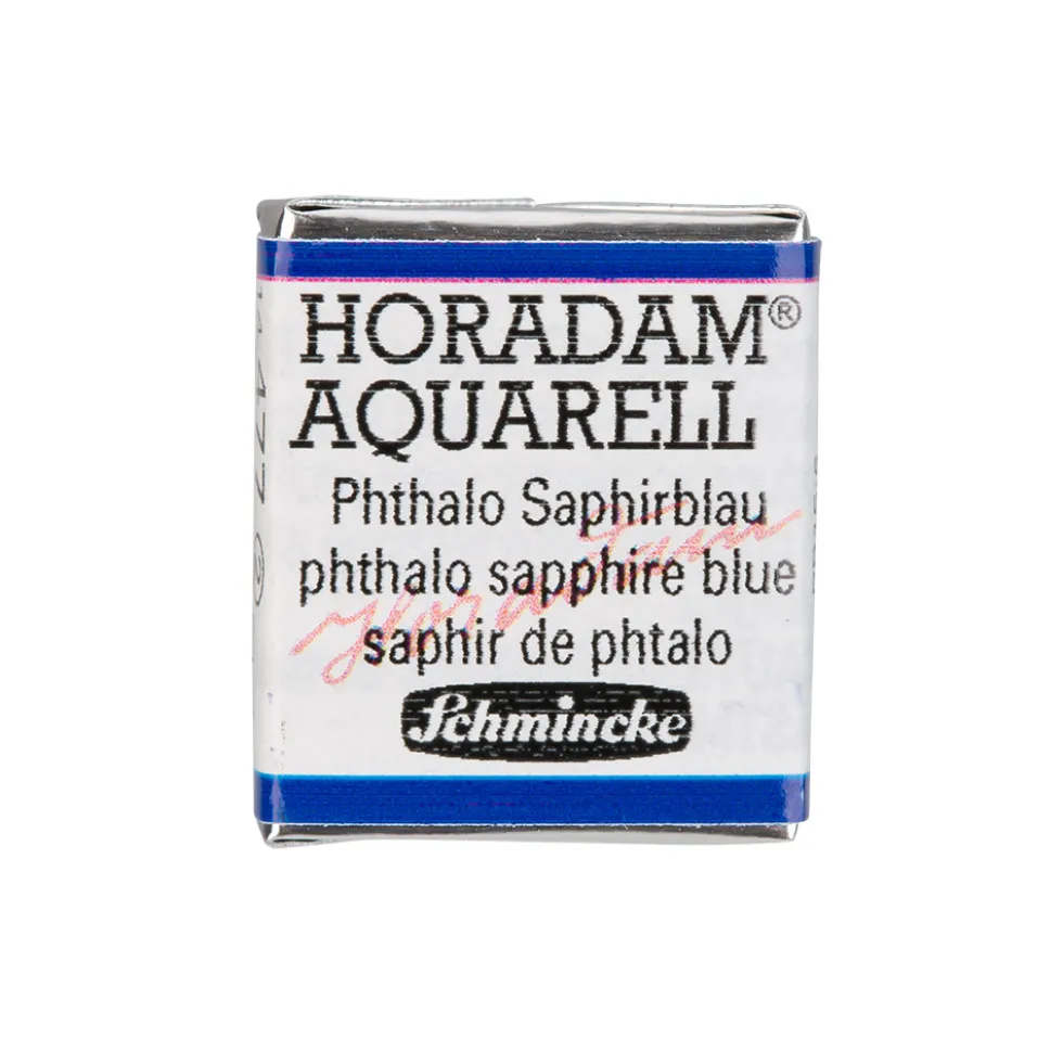 Farba akwarelowa Horadam Aquarell - Schmincke - 477, Phthalo Sapphire Blue