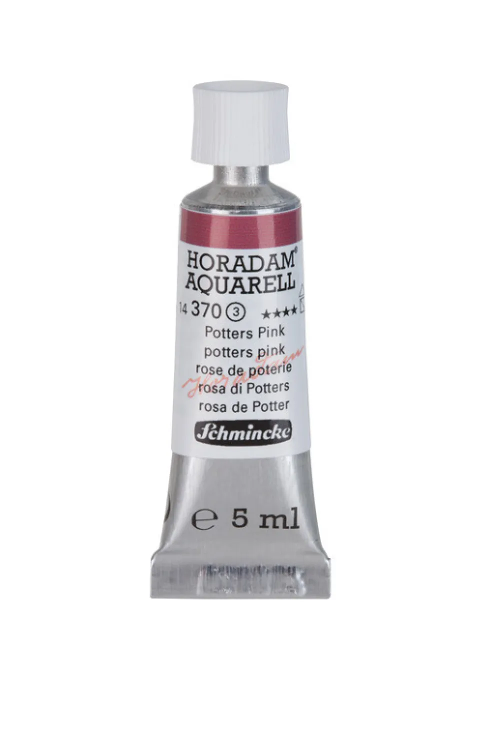 Farba akwarelowa Horadam Aquarell - Schmincke - 370, Potters Pink, 5 ml