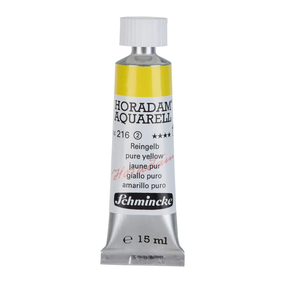 Farba akwarelowa Horadam Aquarell - Schmincke - 216, Pure Yellow, 15 ml