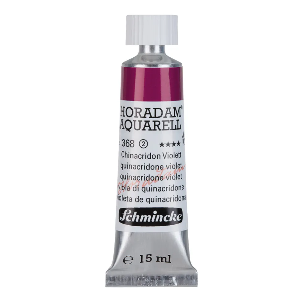 Farba akwarelowa Horadam Aquarell - Schmincke - 368, Quinacridone Violet, 15 ml