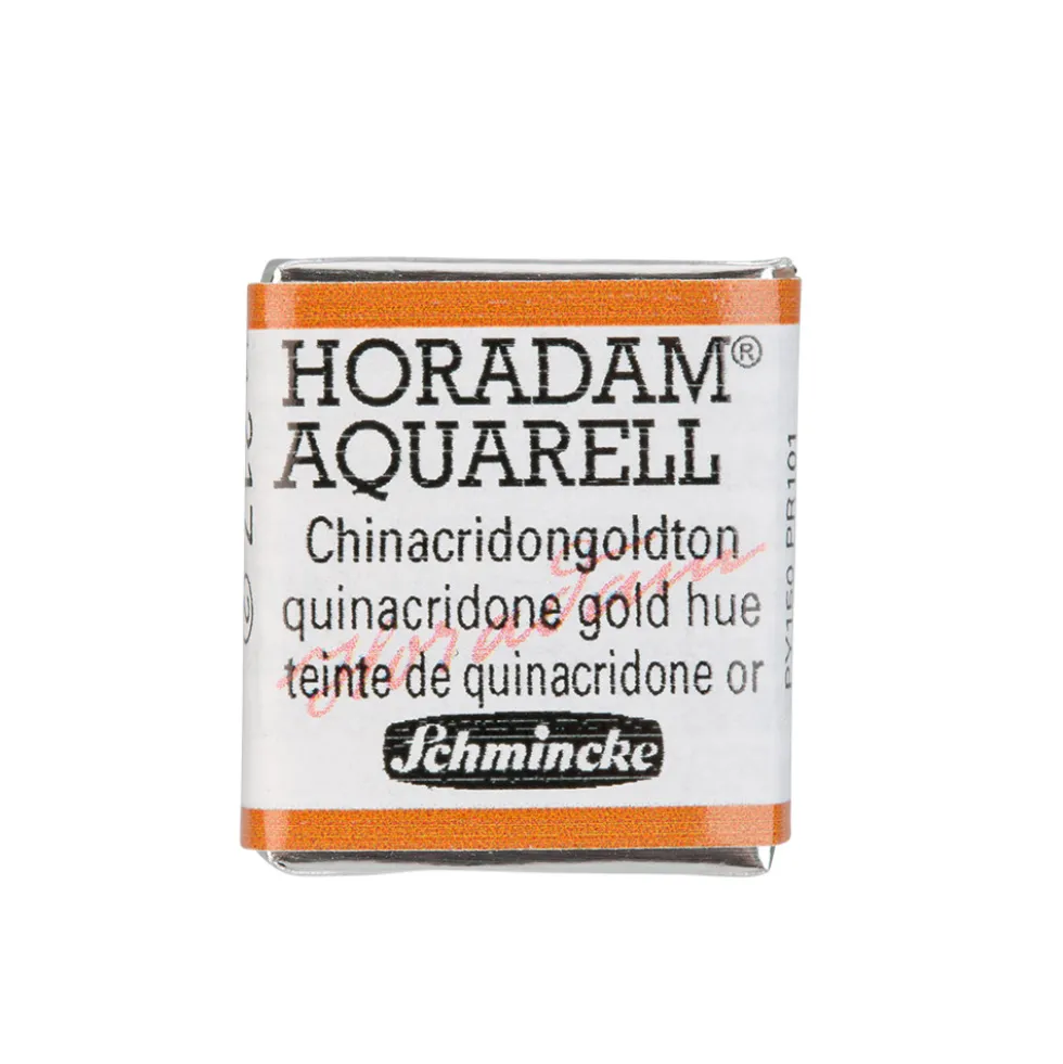 Farba akwarelowa Horadam Aquarell - Schmincke - 217, Quinacridone Gold Hue