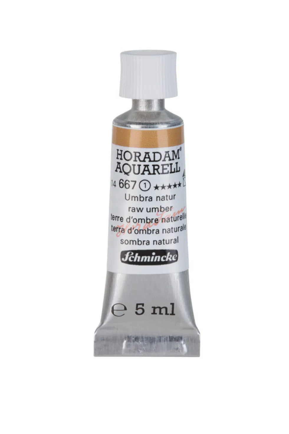 Farba akwarelowa Horadam Aquarell - Schmincke - 667, Raw Umber, 5 ml