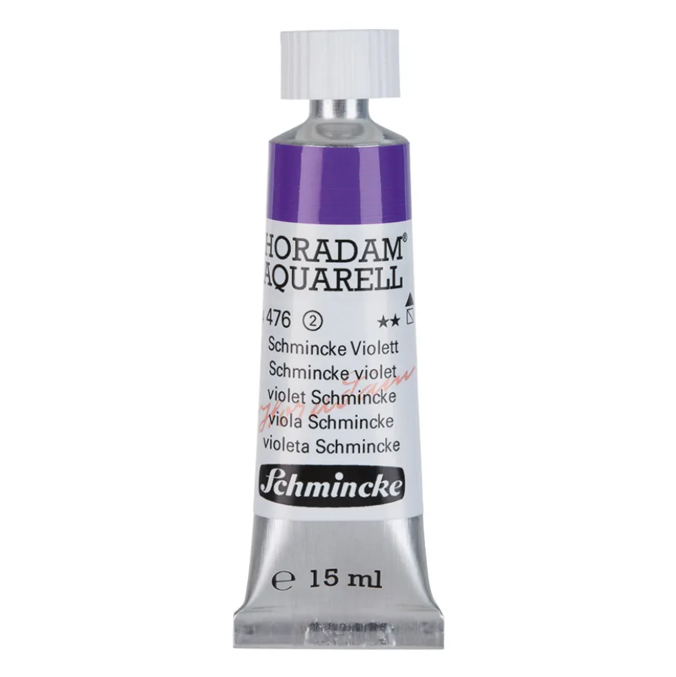 Farba akwarelowa Horadam Aquarell - Schmincke - 476, Schmincke Violet, 15 ml
