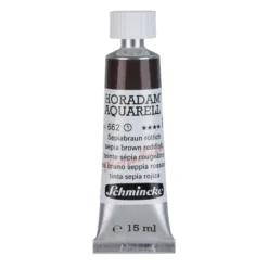 Farba akwarelowa Horadam Aquarell - Schmincke - 662, Sepia Brown Reddish, 15 ml