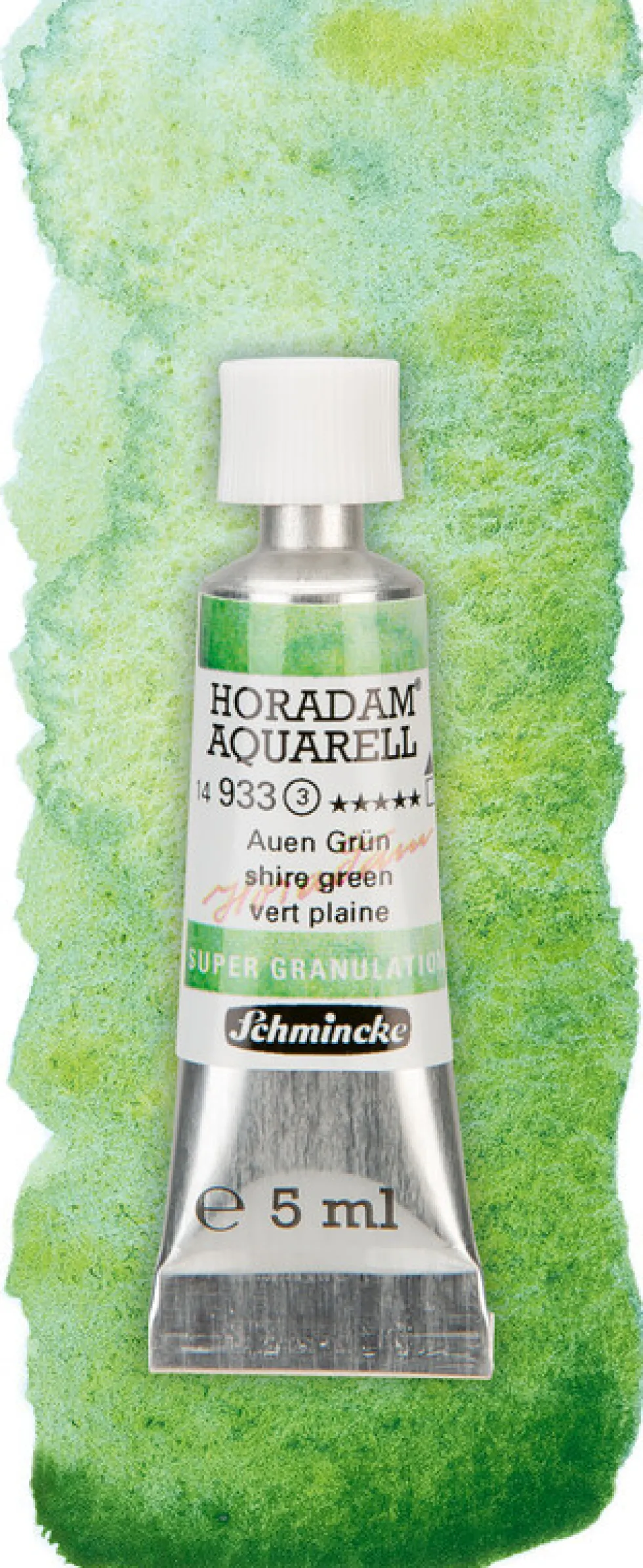 Farba akwarelowa Horadam Aquarell - Schmincke - 933, Shire Green, 5 ml