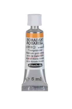 Farba akwarelowa Horadam Aquarell - Schmincke - 659, Titanium Gold Ochre, 5 ml