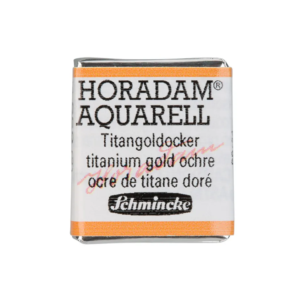 Farba akwarelowa Horadam Aquarell - Schmincke - 659, Titanium Gold Ochre