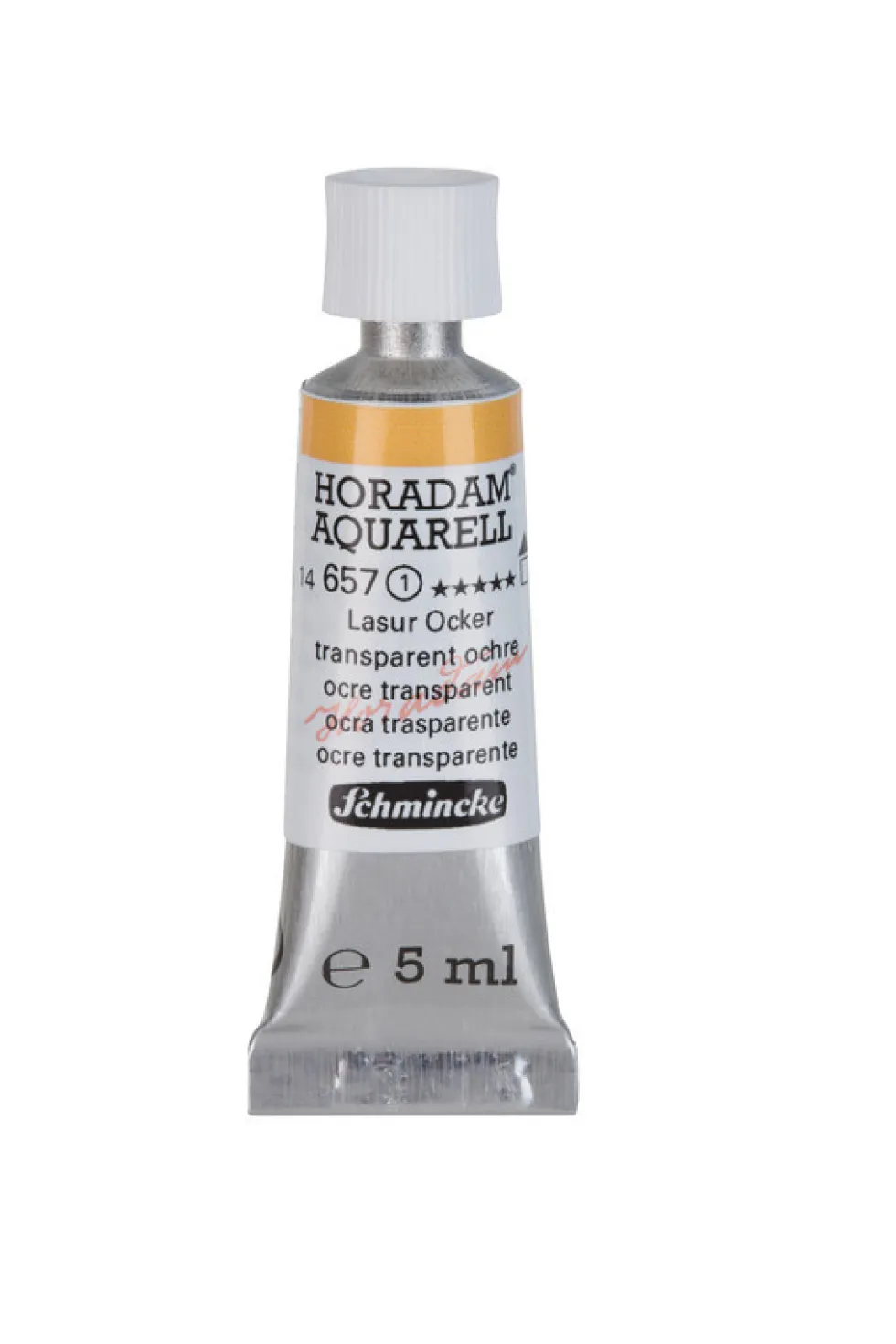 Farba akwarelowa Horadam Aquarell - Schmincke - 657, Transparent Ochre, 5 ml