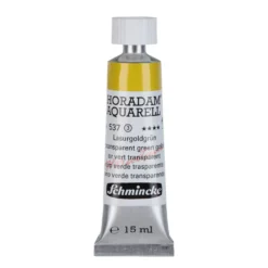 Farba akwarelowa Horadam Aquarell - Schmincke - 537, Transparent Green Gold, 15 ml