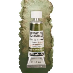 Farba akwarelowa Horadam Aquarell - Schmincke - 985, Tundra Green, 15 ml