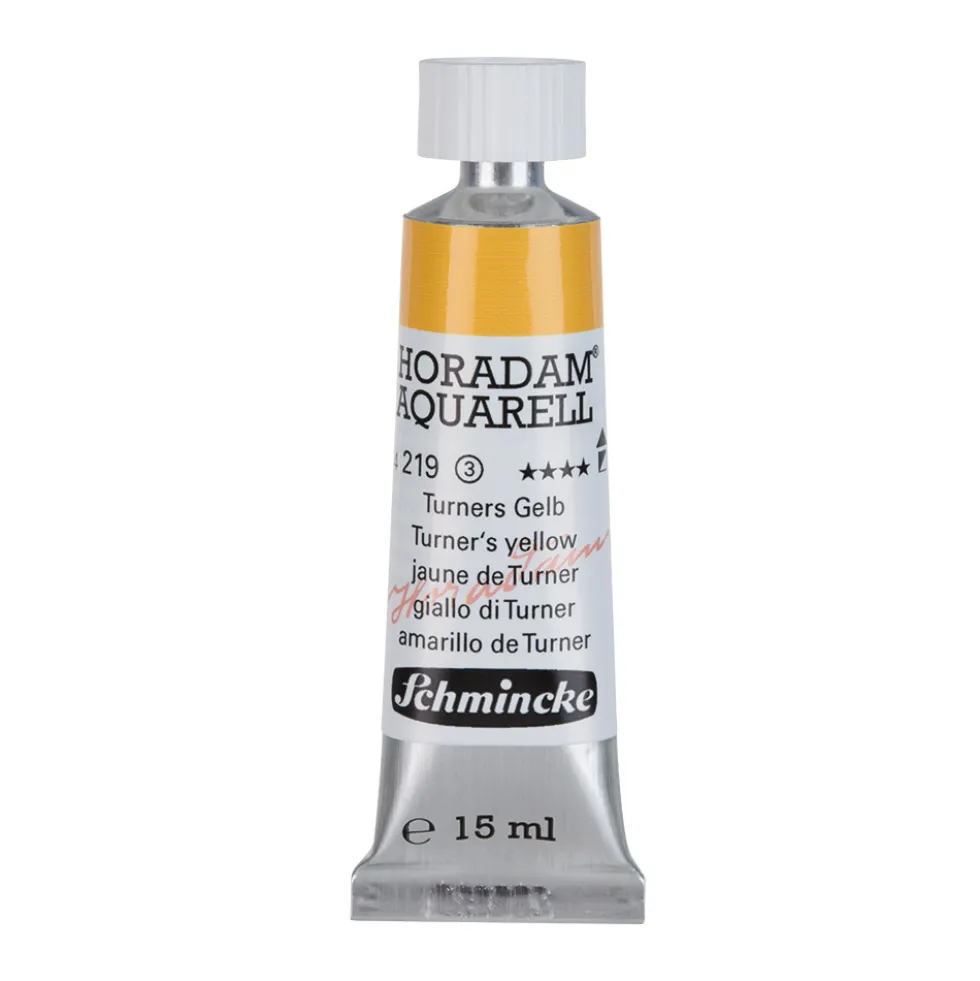 Farba akwarelowa Horadam Aquarell - Schmincke - 219, Turner's Yellow, 15 ml