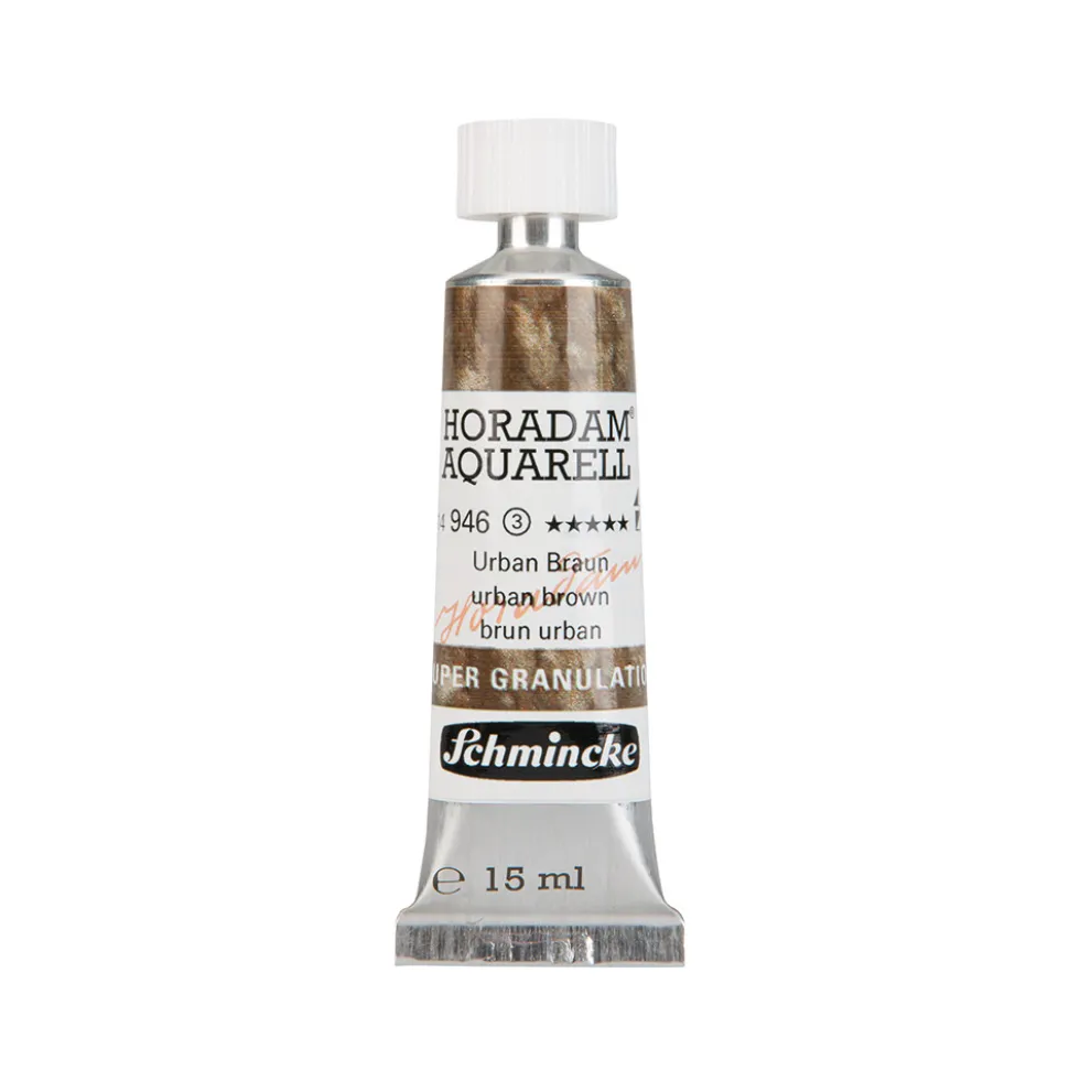 Farba akwarelowa Horadam Aquarell - Schmincke - 946, Urban Brown, 15 ml