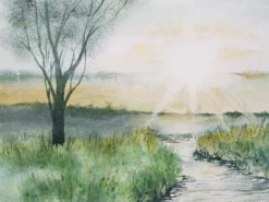 Farba akwarelowa Horadam Aquarell - Schmincke - 936, Urban Green, 15 ml