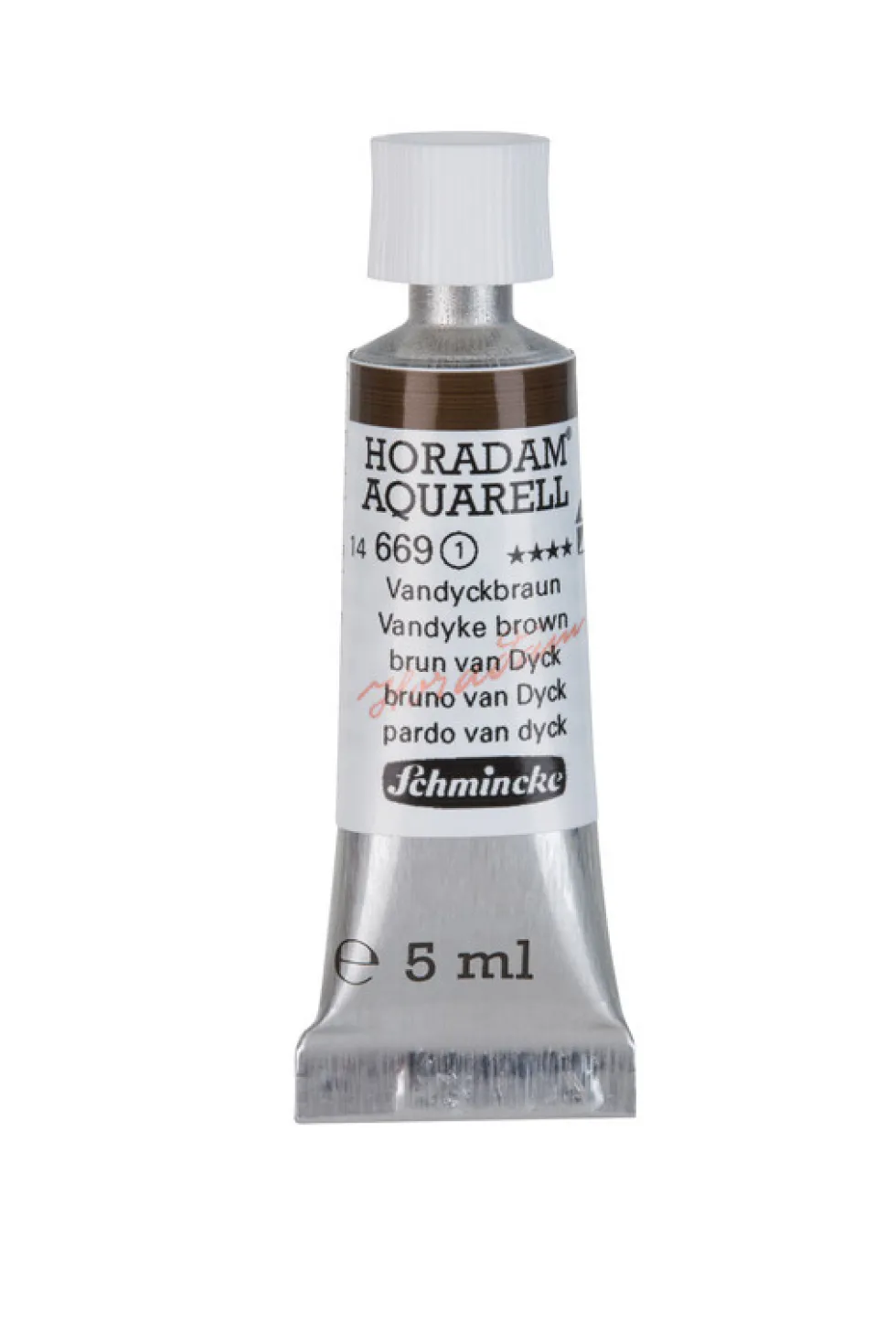 Farba akwarelowa Horadam Aquarell - Schmincke - 669, Vandyke Brown, 5 ml