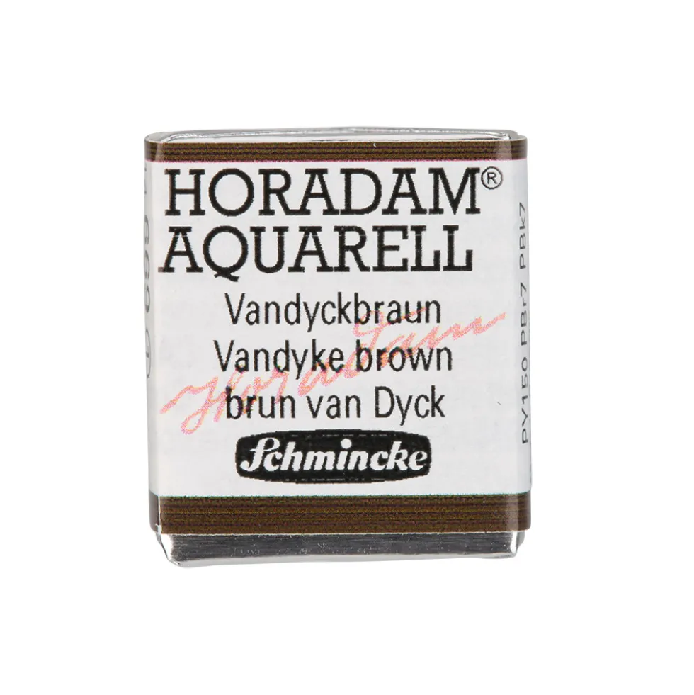 Farba akwarelowa Horadam Aquarell - Schmincke - 669, Vandyke Brown