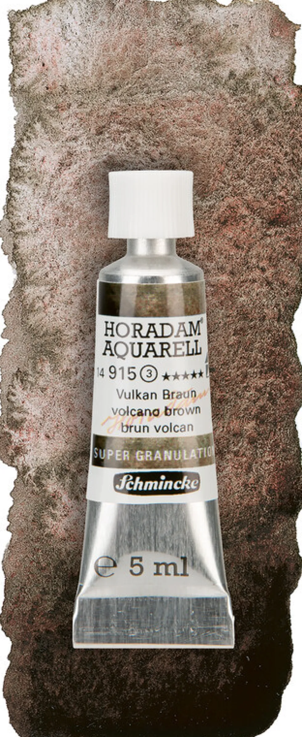 Farba akwarelowa Horadam Aquarell - Schmincke - 915, Volcano Brown, 5 ml