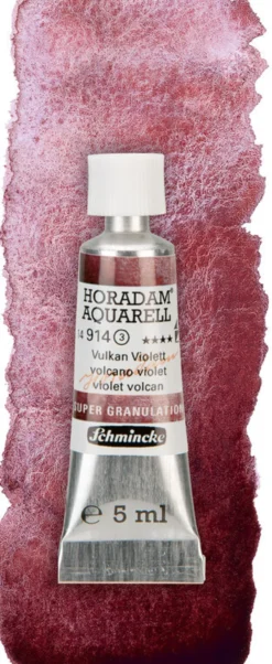Farba akwarelowa Horadam Aquarell - Schmincke - 914, Volcano Violet, 5 ml