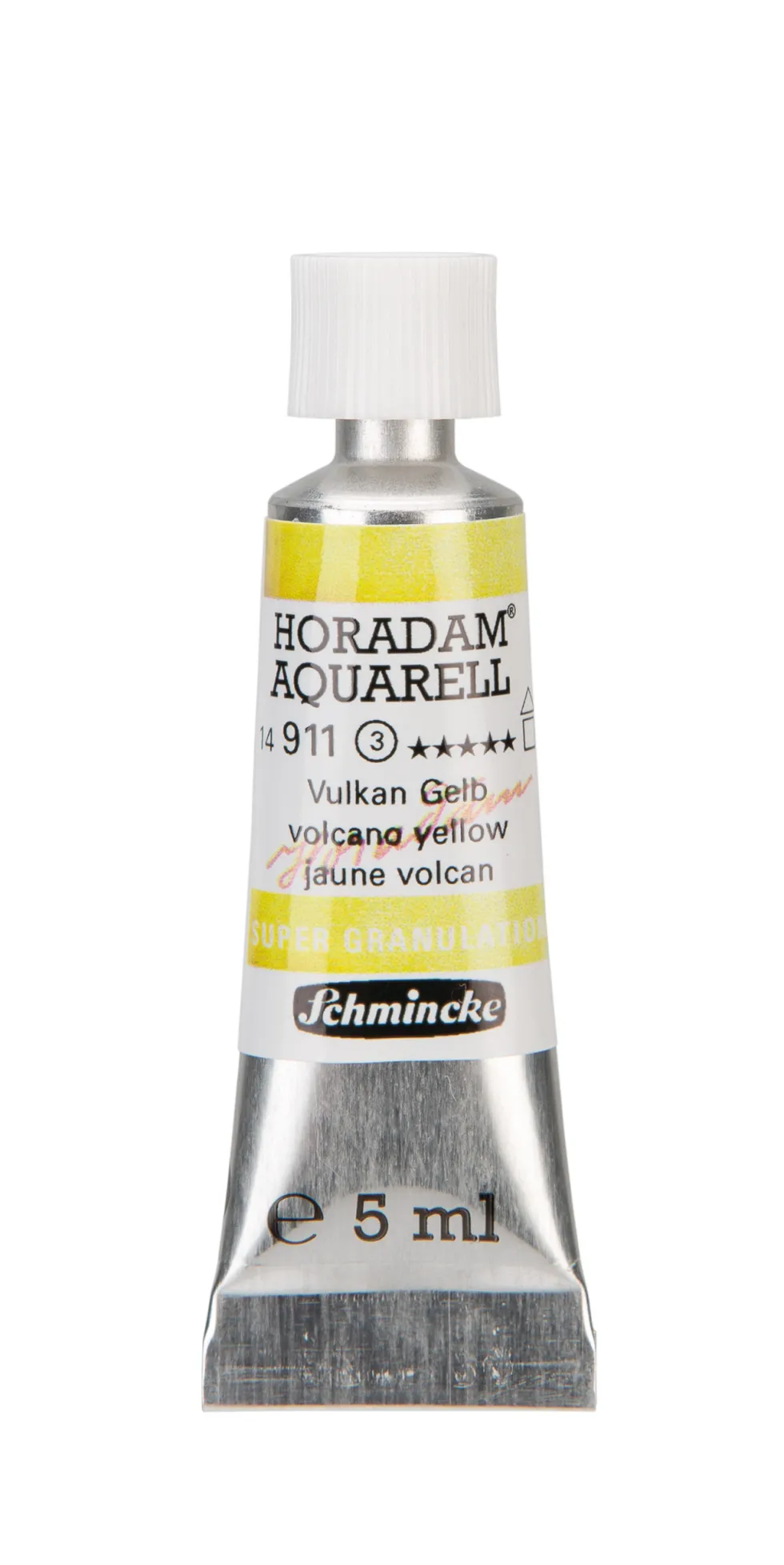 Farba akwarelowa Horadam Aquarell - Schmincke - 911, Volcano Yellow, 5 ml