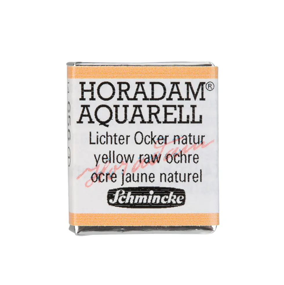 Farba akwarelowa Horadam Aquarell - Schmincke - 656, Yellow Raw Ochre