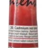 Farba akwarelowa Intense Water - Renesans - 20, cadmium deep red, 15 ml