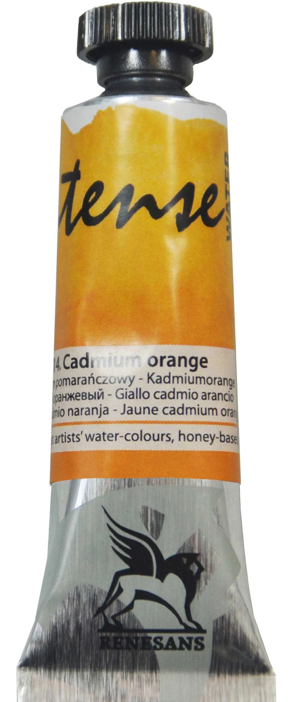 Farba akwarelowa Intense Water - Renesans - 14, cadmium orange, 15 ml
