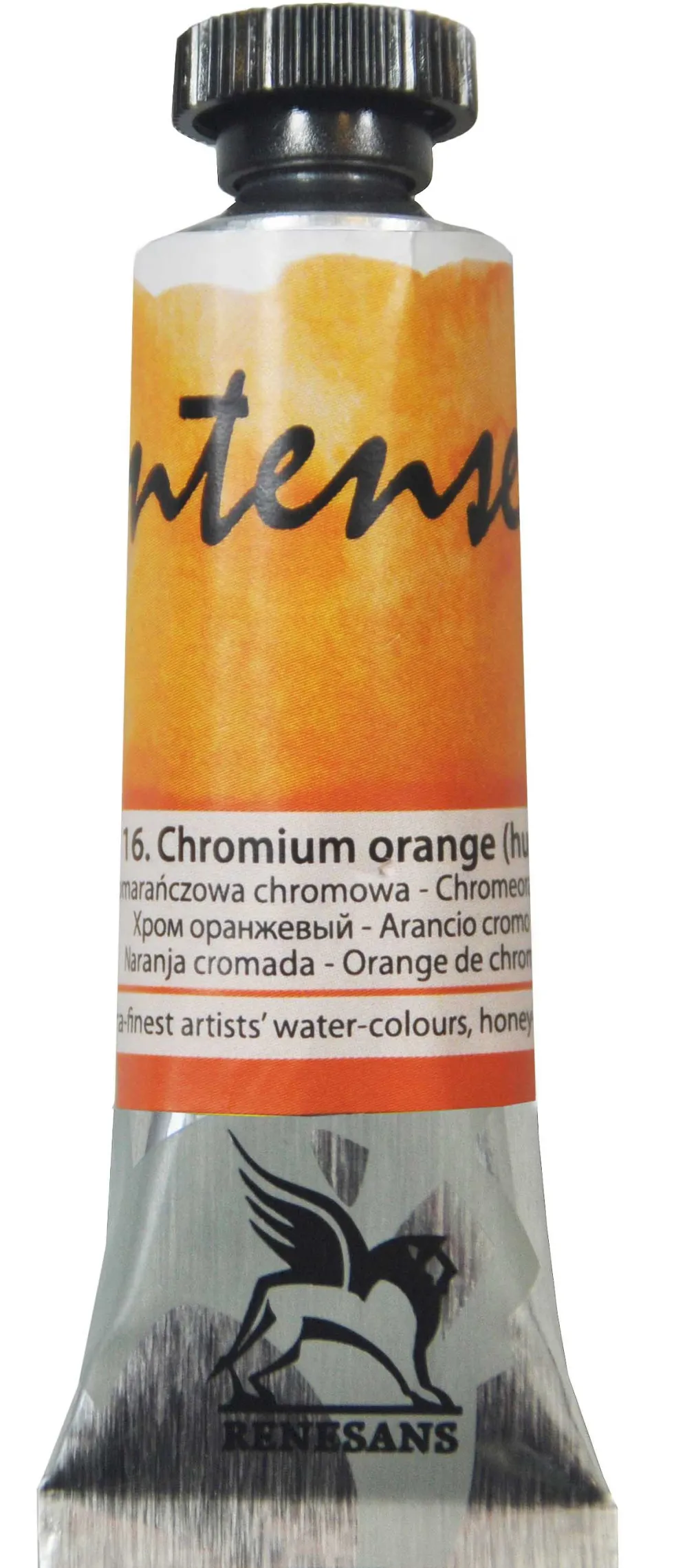 Farba akwarelowa Intense Water - Renesans - 16, chromium orange, 15 ml