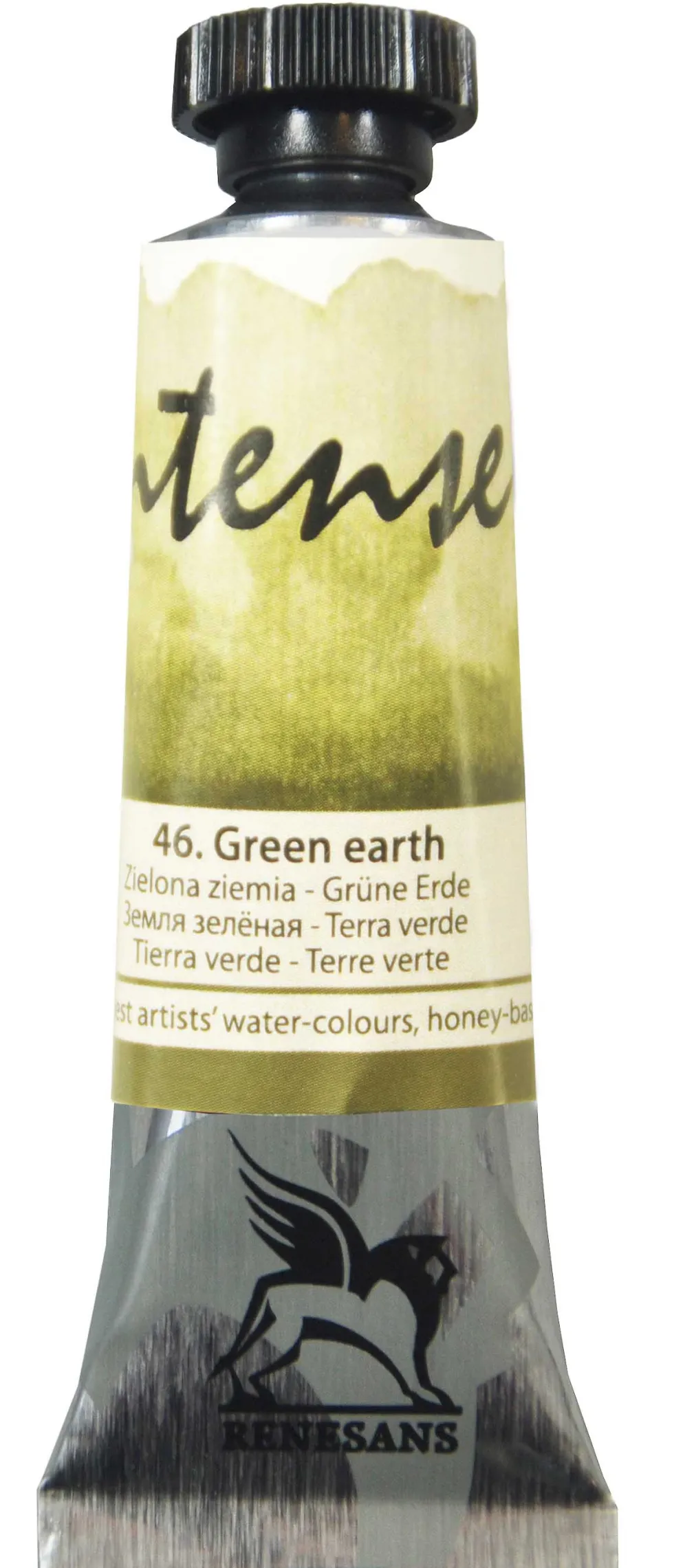 Farba akwarelowa Intense Water - Renesans - 46, green earth, 15 ml