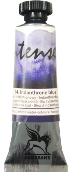 Farba akwarelowa Intense Water - Renesans - 34, indanthrone blue, 15 ml