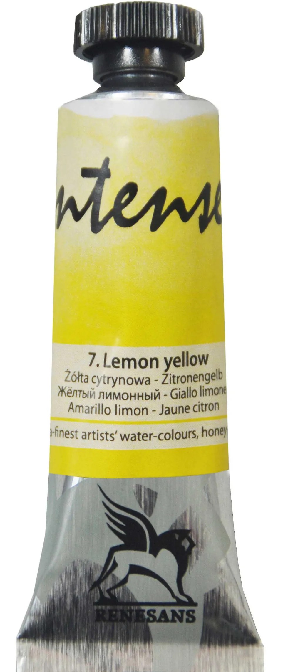Farba akwarelowa Intense Water - Renesans - 7, lemon yellow, 15 ml
