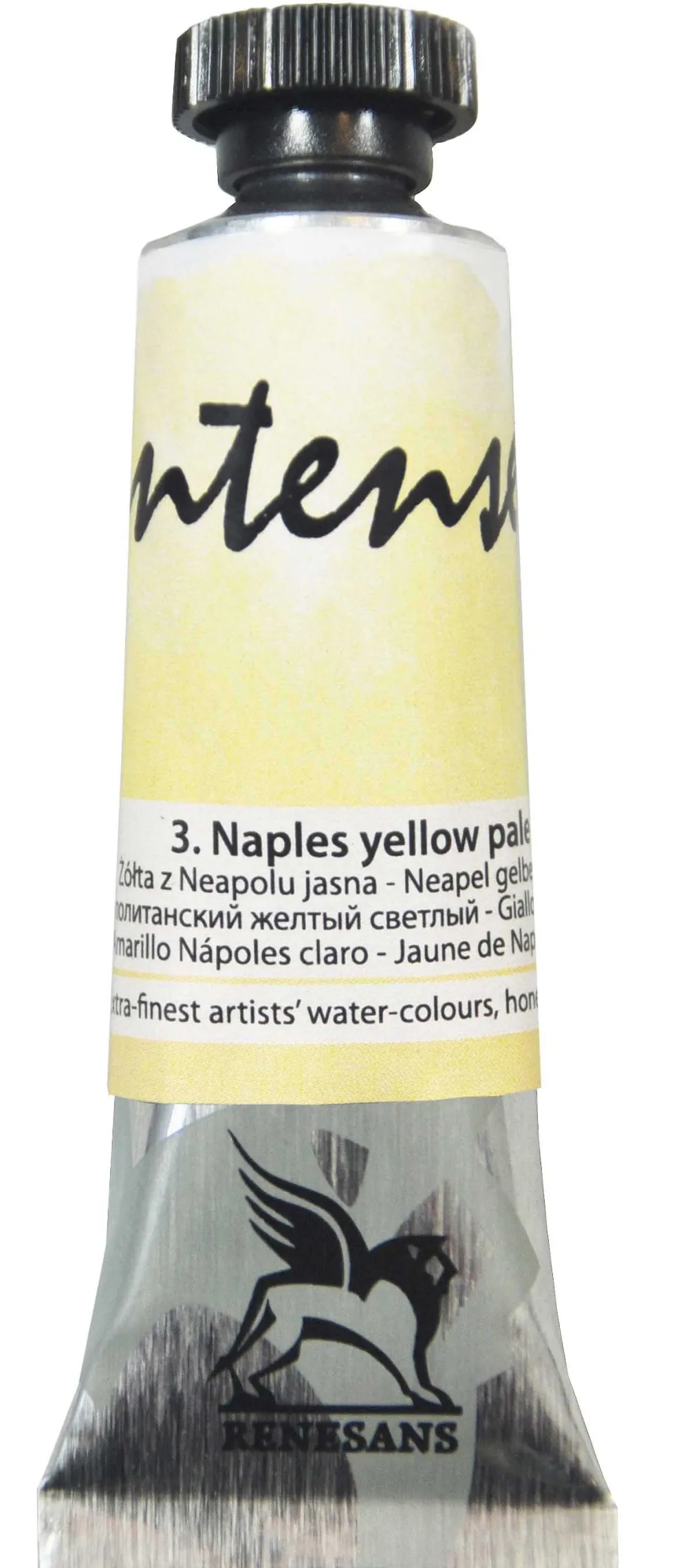 Farba akwarelowa Intense Water - Renesans - 3, Naples yellow pale, 15 ml