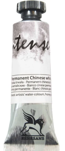 Farba akwarelowa Intense Water - Renesans - 2, permanent Chinese white, 15 ml
