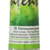 Farba akwarelowa Intense Water - Renesans - 39, permanent green, 15 ml