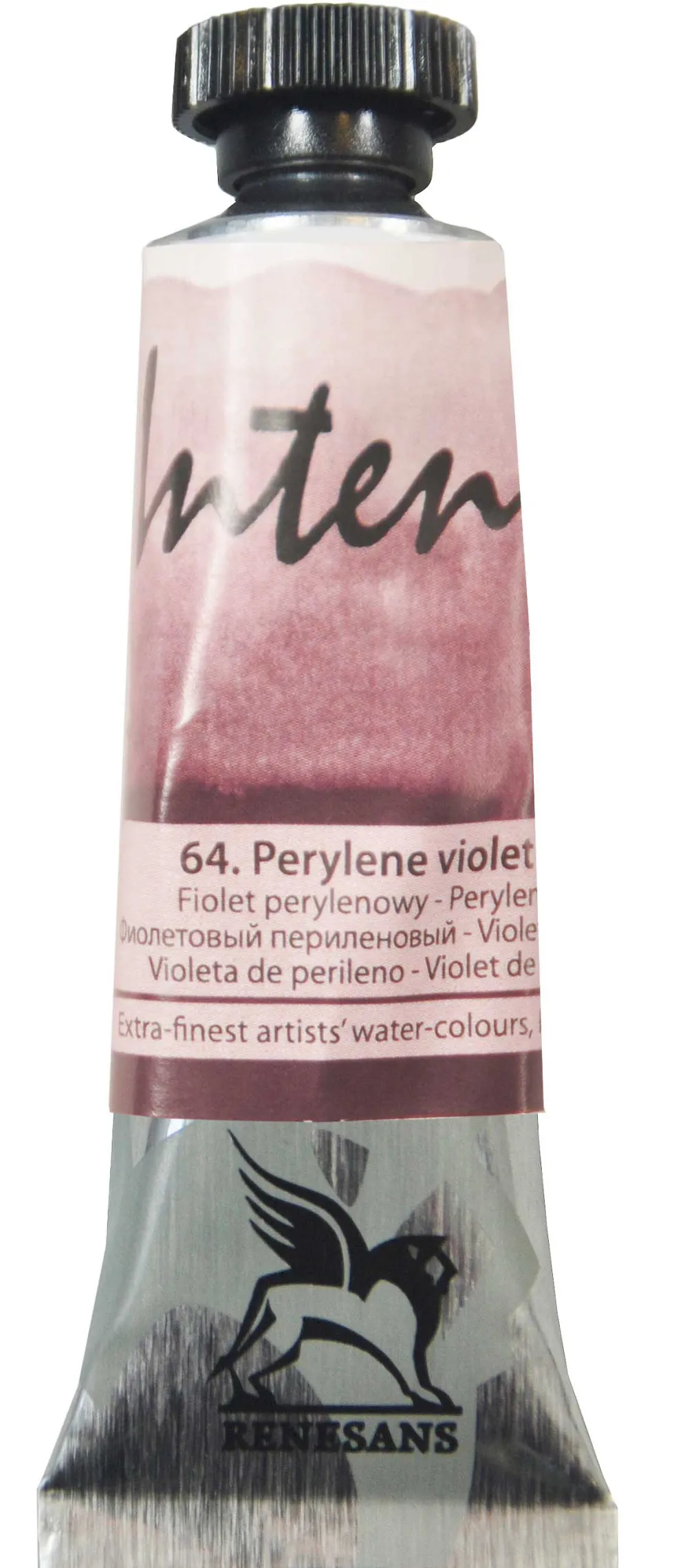 Farba akwarelowa Intense Water - Renesans - 64, perylene violet, 15 ml