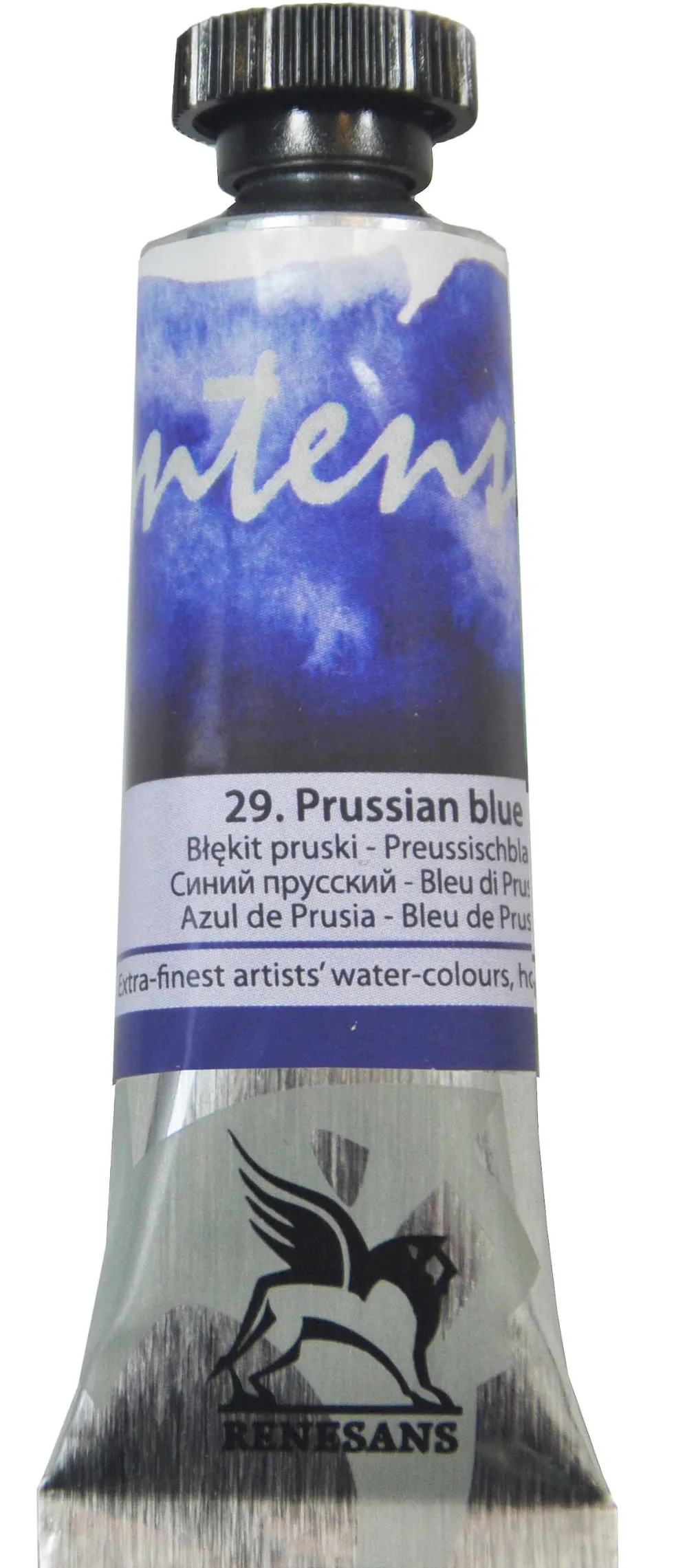 Farba akwarelowa Intense Water - Renesans - 29, prussian blue, 15 ml