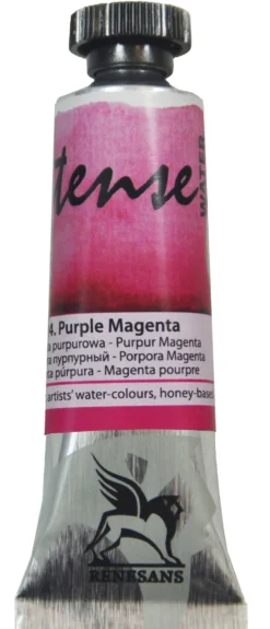 Farba akwarelowa Intense Water - Renesans - 24, purple magenta, 15 ml