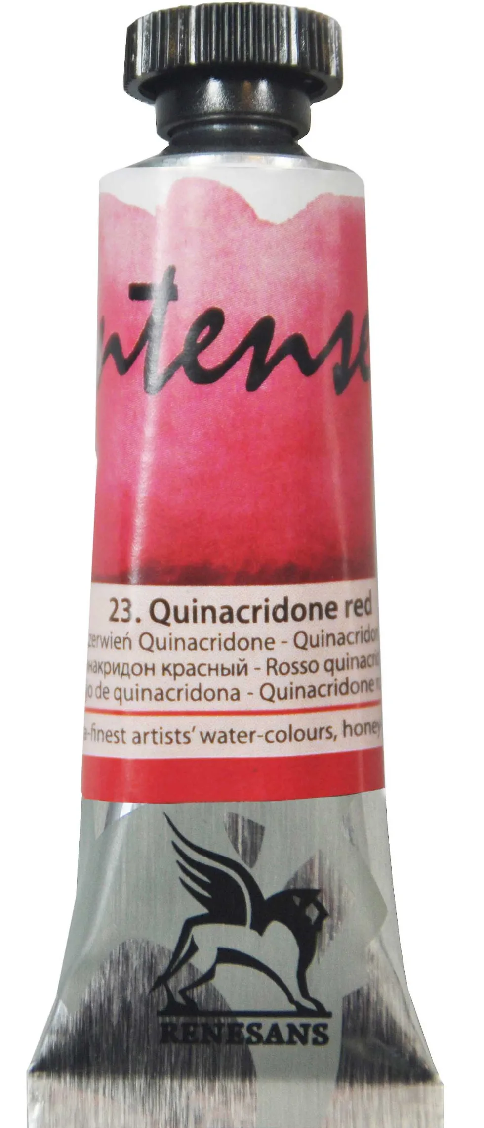 Farba akwarelowa Intense Water - Renesans - 23, quinacridone red, 15 ml