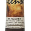 Farba akwarelowa Intense Water - Renesans - 61, raw umber, 15 ml