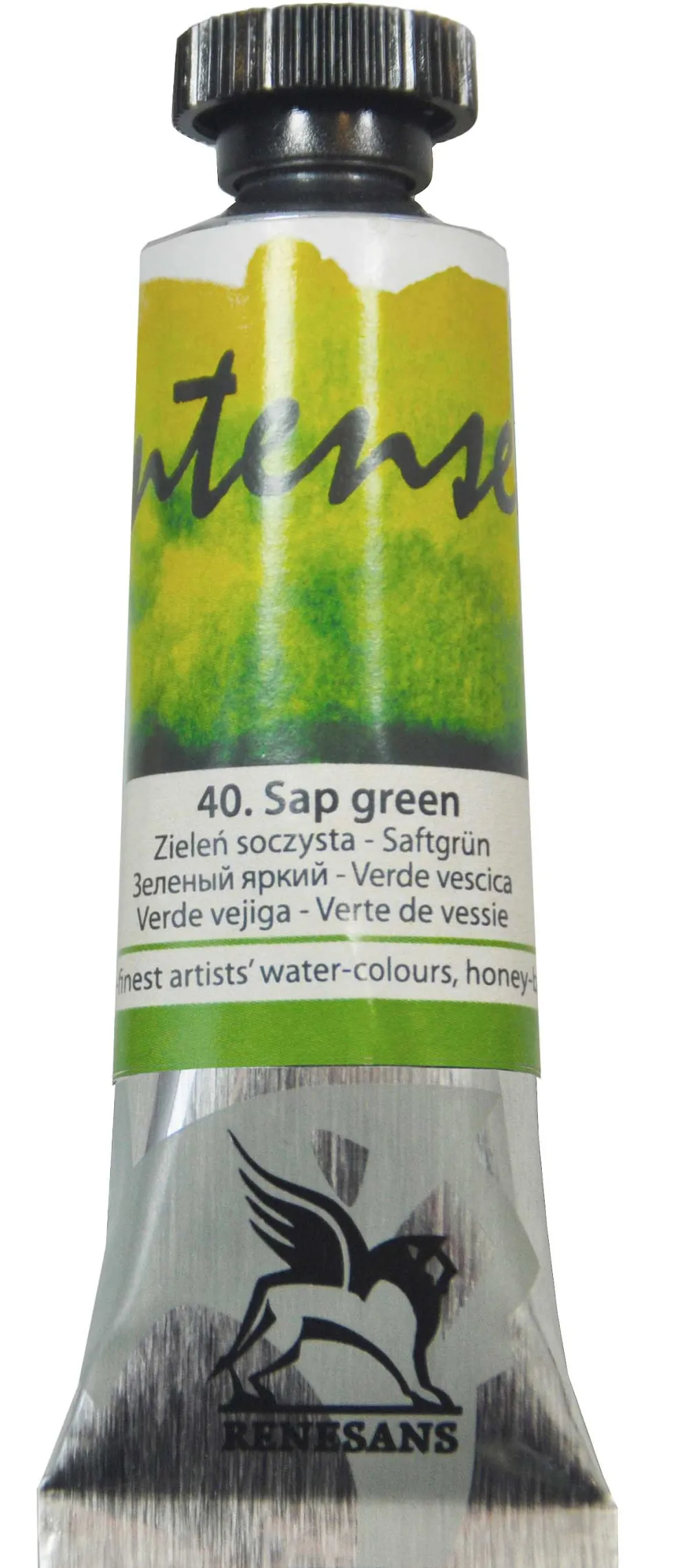 Farba akwarelowa Intense Water - Renesans - 40, sap green, 15 ml
