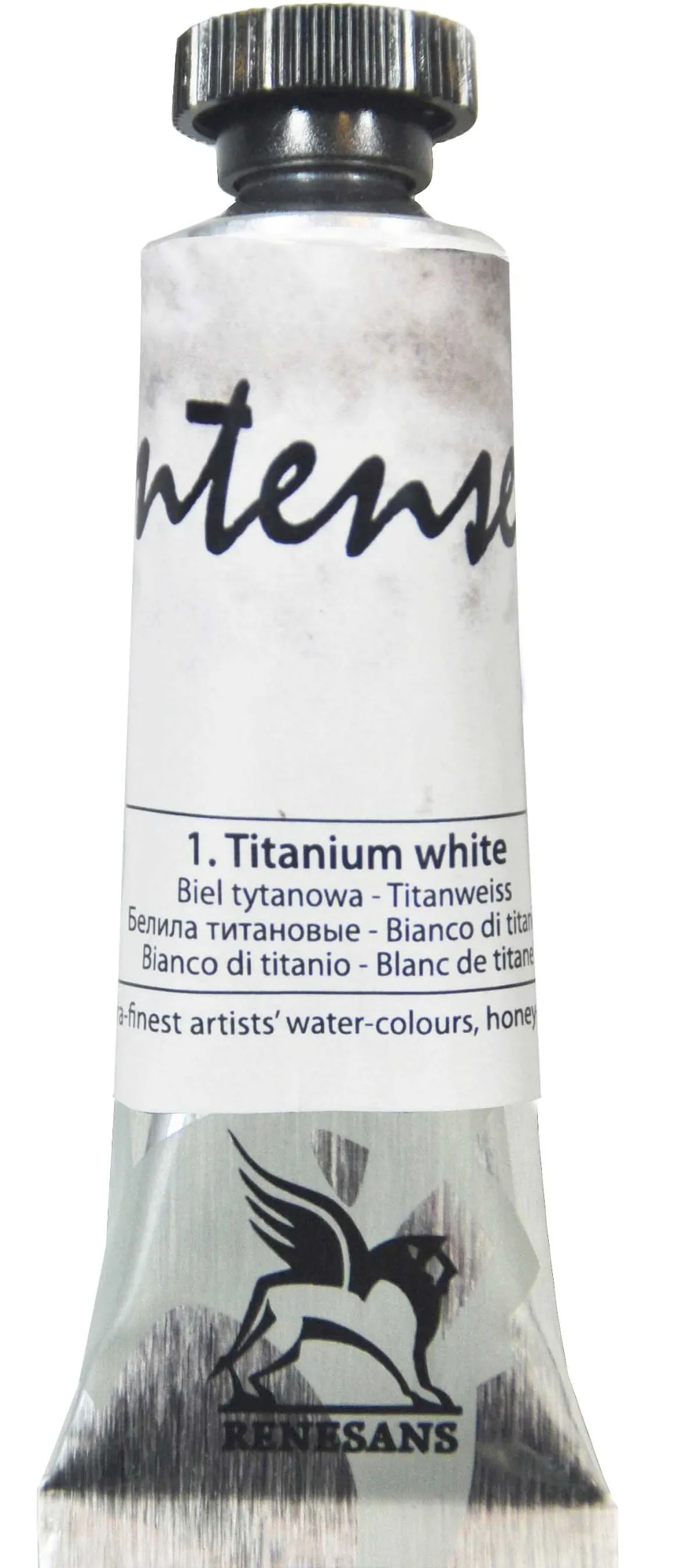 Farba akwarelowa Intense Water - Renesans - 1, titanium white, 15 ml