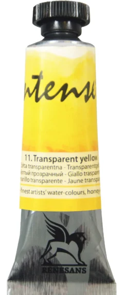 Farba akwarelowa Intense Water - Renesans - 11, transparent yellow, 15 ml