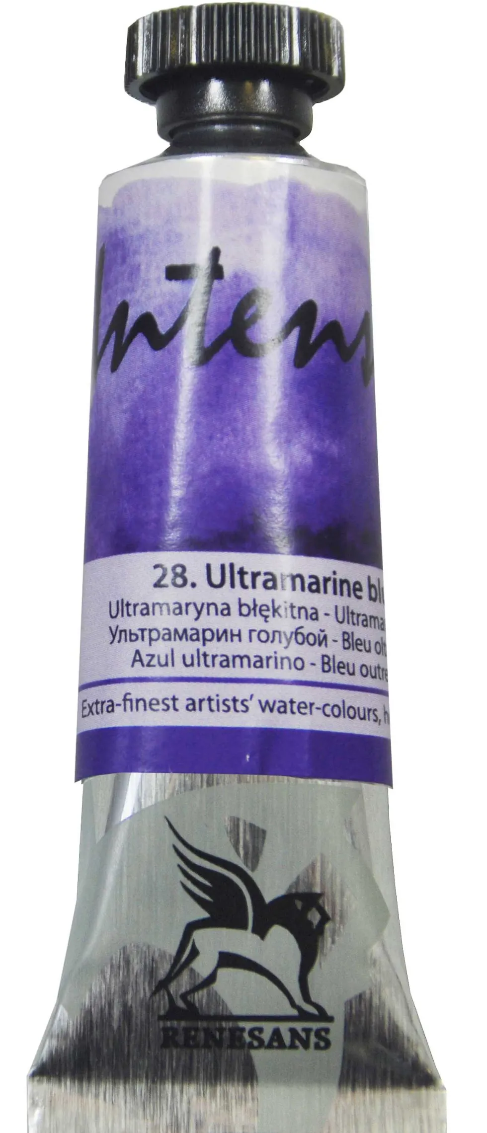 Farba akwarelowa Intense Water - Renesans - 28, ultramarine blue, 15 ml