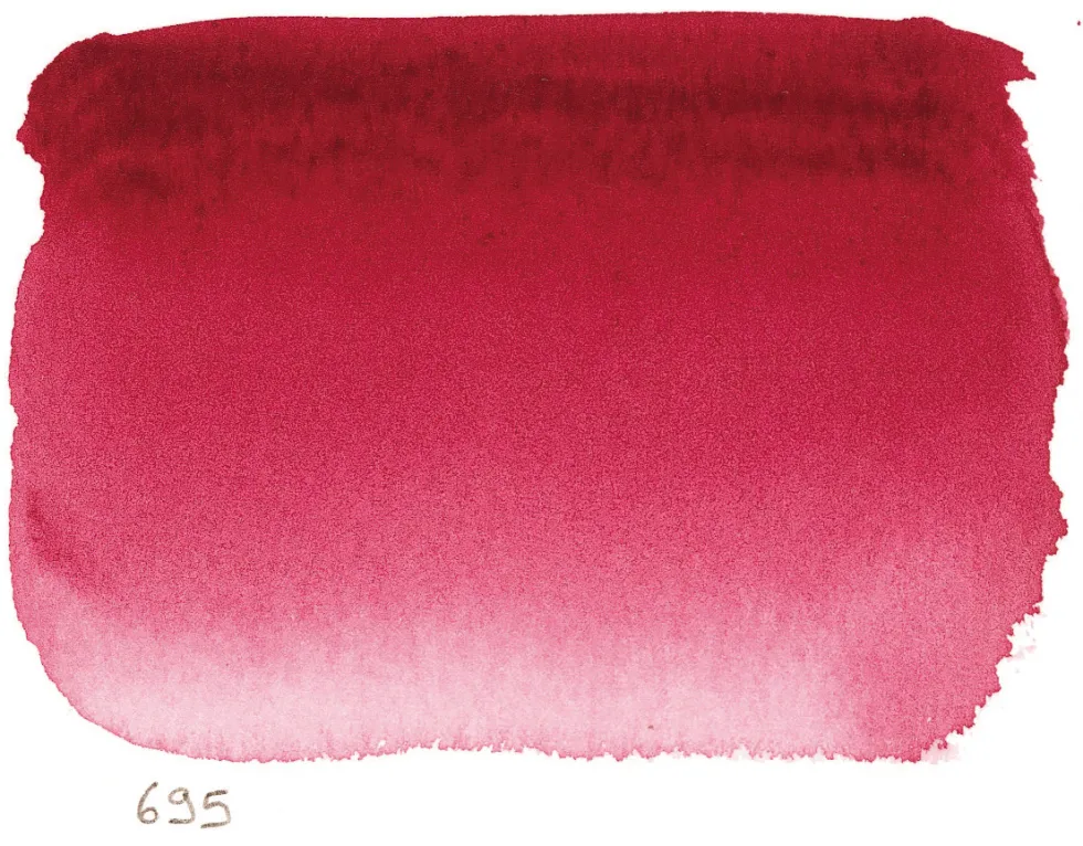 Farba akwarelowa l’Aquarelle - Sennelier - 695, Alizarin Crimson Lake, 10 ml