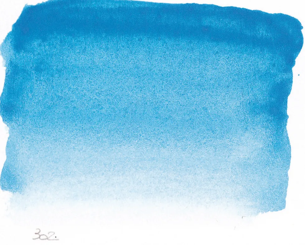 Farba akwarelowa l’Aquarelle - Sennelier - 302, Cerulean Blue, 10 ml